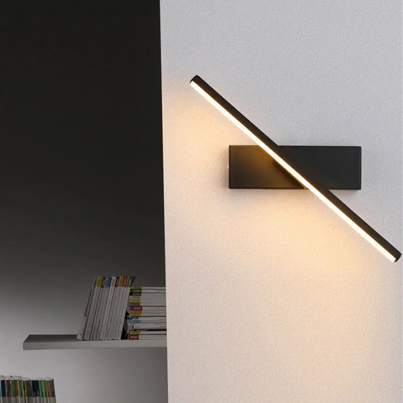 Aria Rotatable Wall Lamp — Modern Design, Black or White