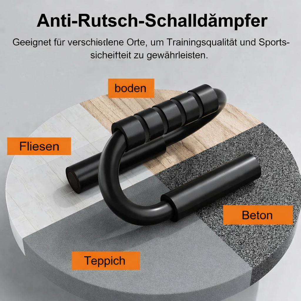 Push-Up Hand Grips for Pain-Free Training and Muscle Activation - Esilora