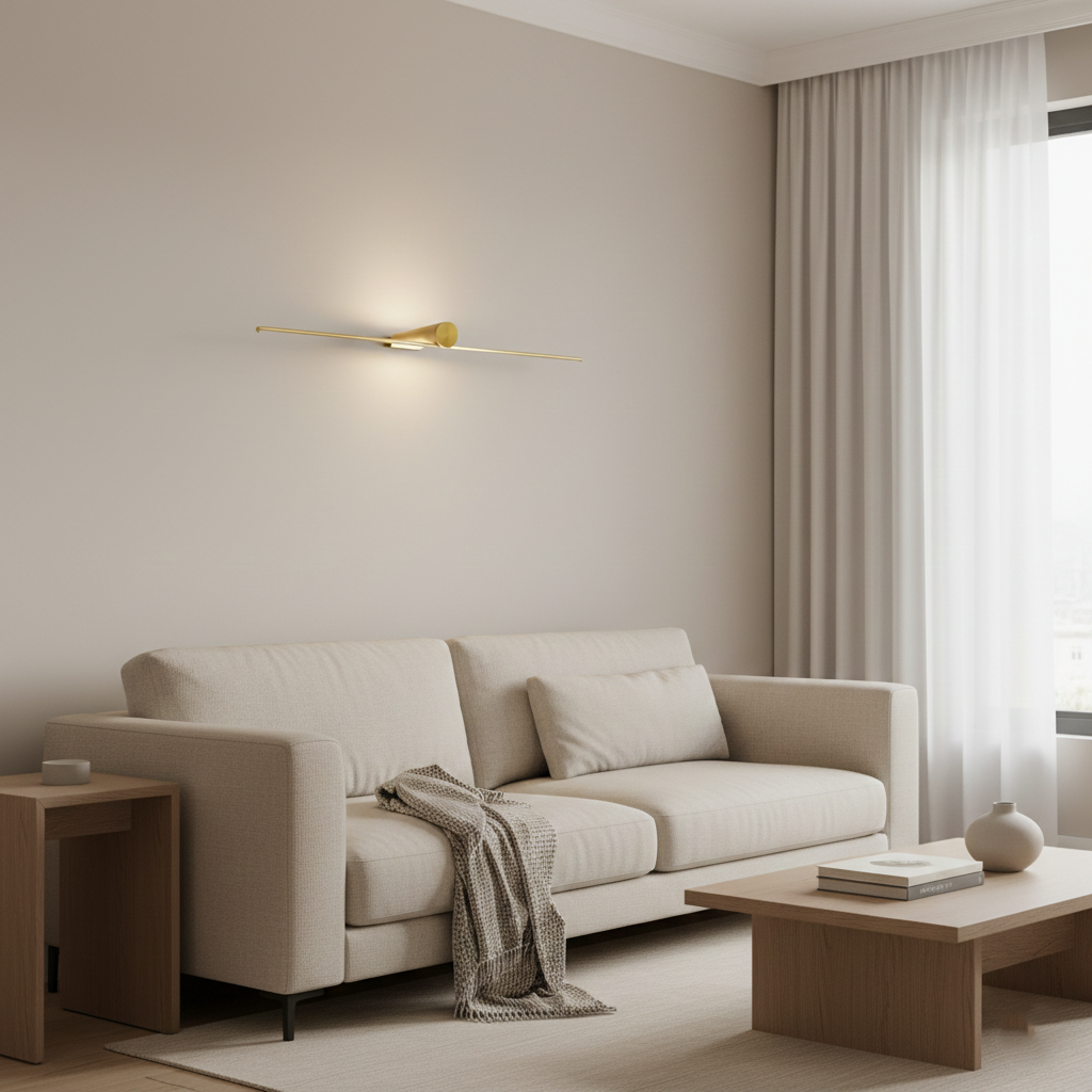 Leigh Brilliance Modern Metal Wall Lamp | Esilora