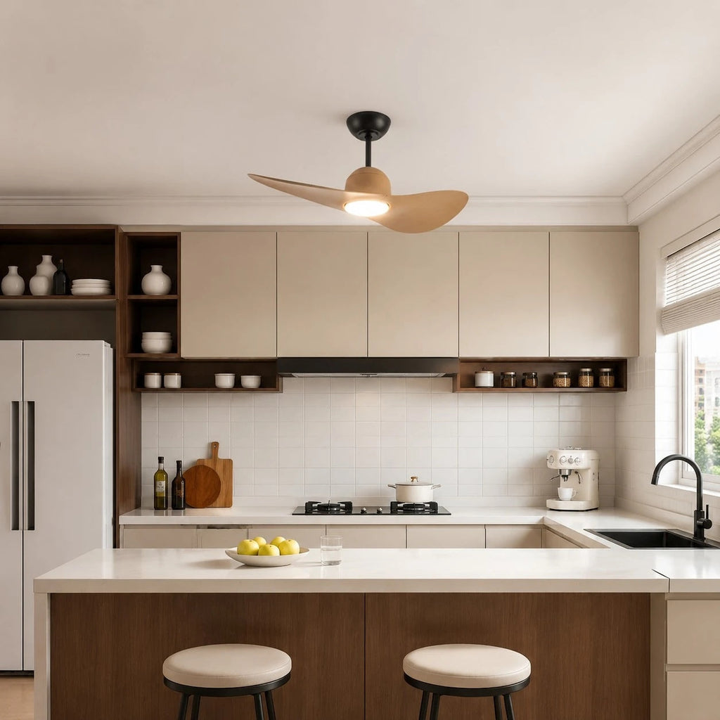 Luce per ventilatore da soffitto a due pale Hat | Esilora