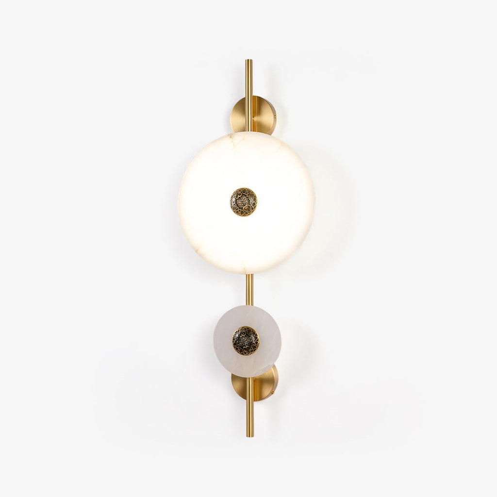 Alabaster Eclipse Wall Light | Esilora