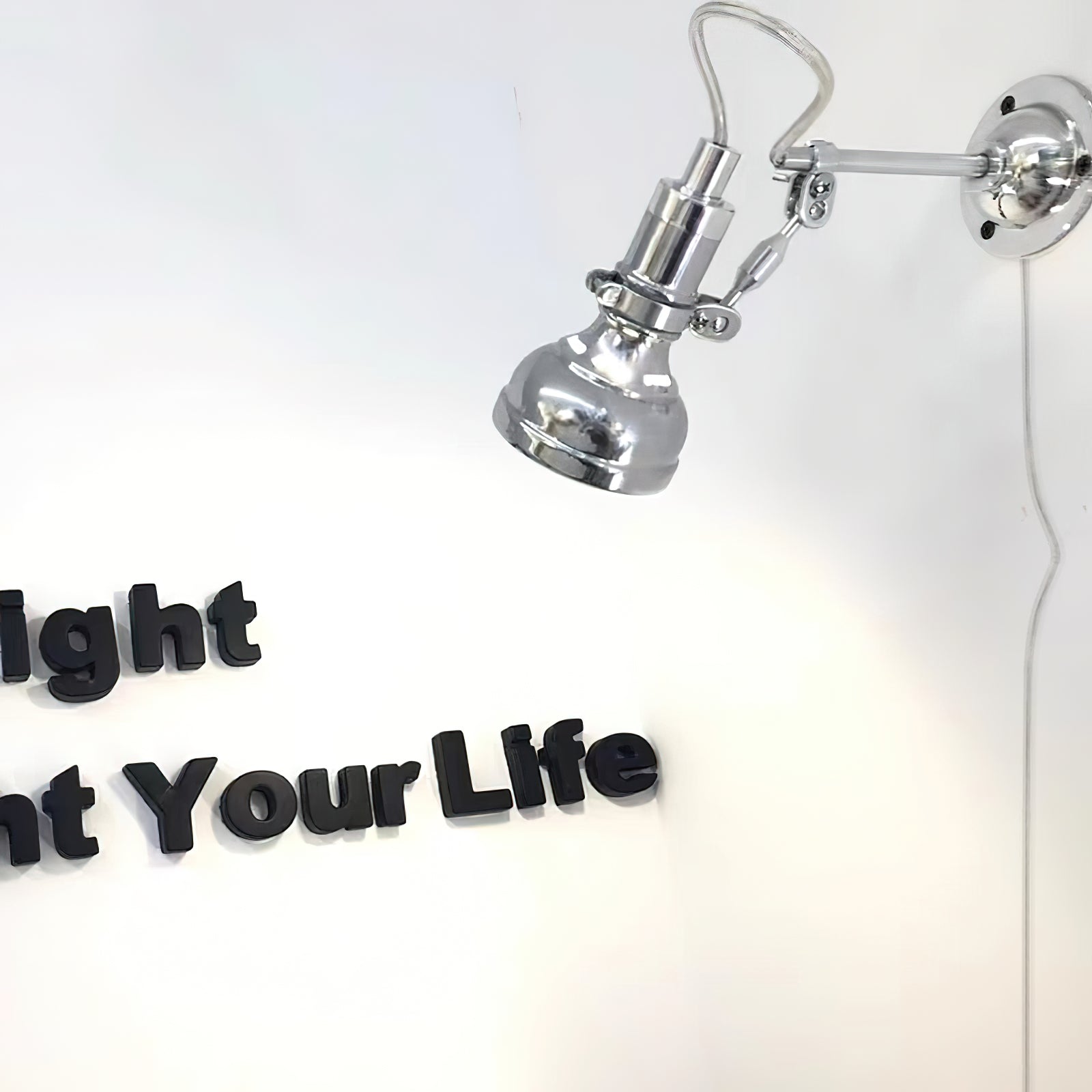Ralph Rocker Arm Plug-in Wall Lamp | Esilora