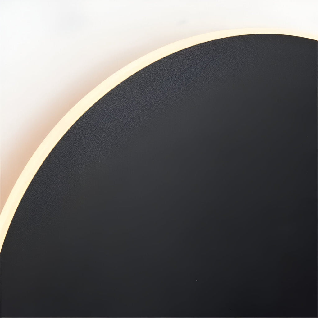 Modern Nordic Round Aluminum Minimalist LED Wall Light | Esilora