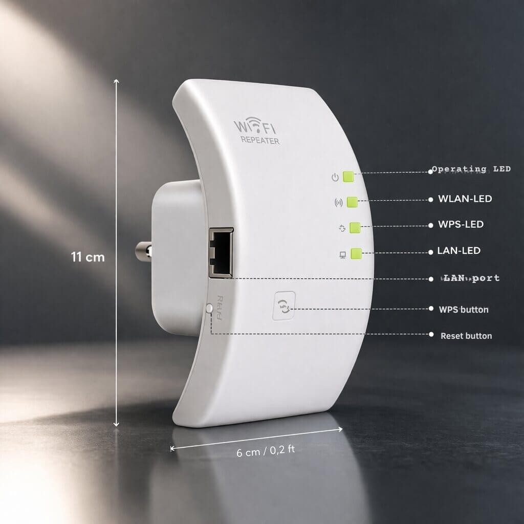 Signal Amplifier | Extended Range | Simple Plug and Play Installation | WiFiora - Esilora