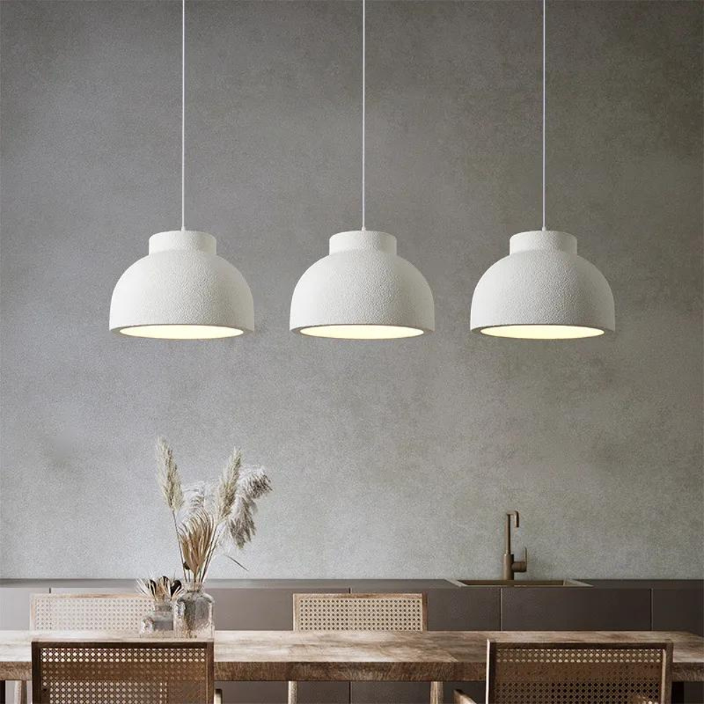 Nordic Bowl Minimalist Polystyrene Pendant Light | Esilora