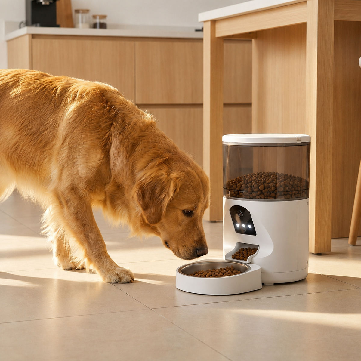 Automatic Pet Feeder with 2K HD Camera - 4L or 6L - Remote Control - Dogs & Cats