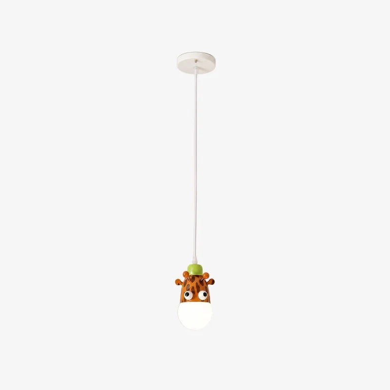Lampada a sospensione con animali per bambini | Esilora
