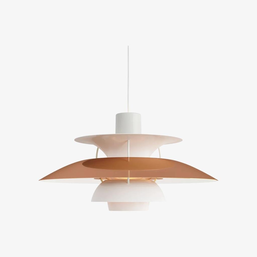 Layora Modern Scandinavian Pendant Light – Multi-Color Aluminum Design for Dining and Living Room N38 | Esilora