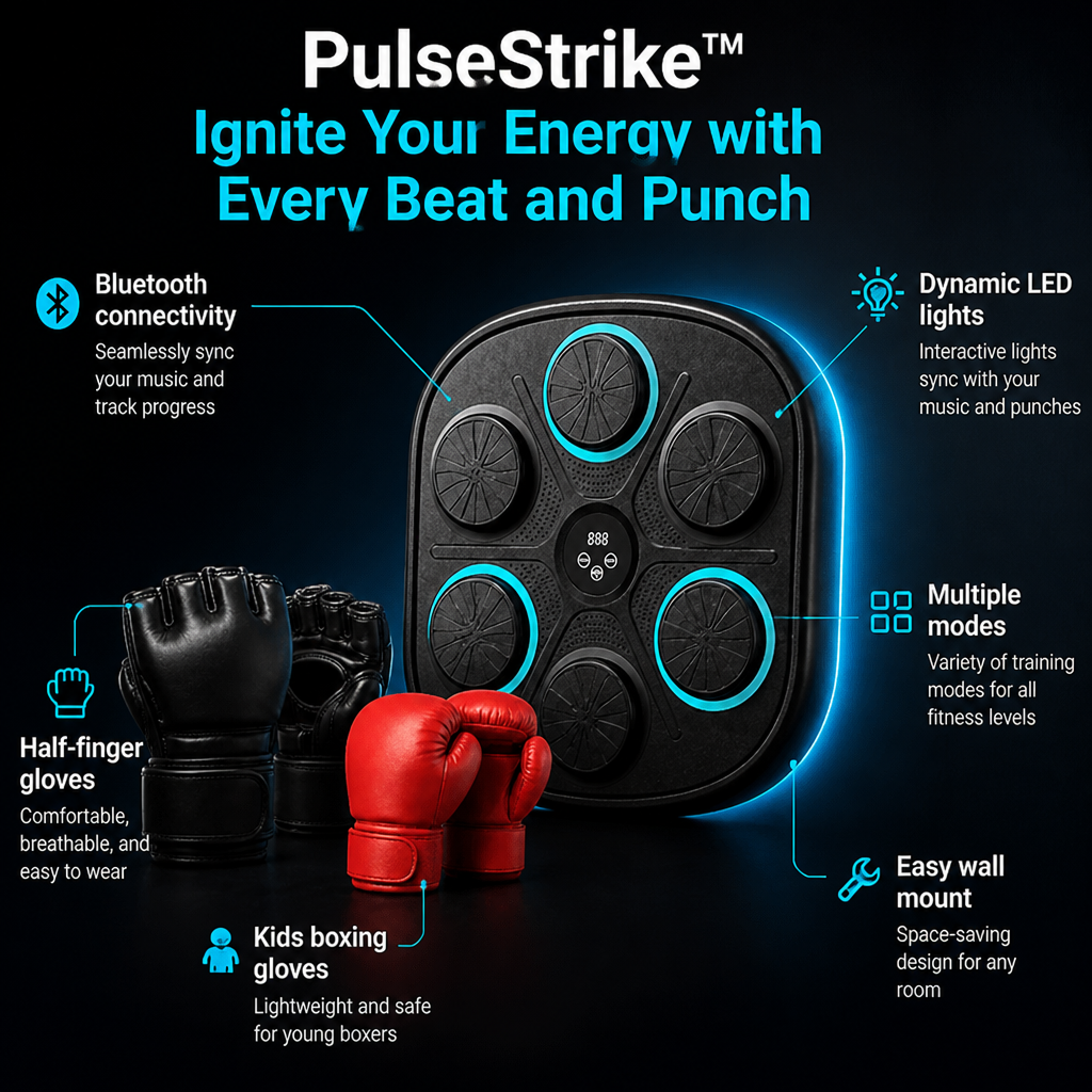 PulseStrike — Ignite Your Energy with Every Beat and Punch - Esilora