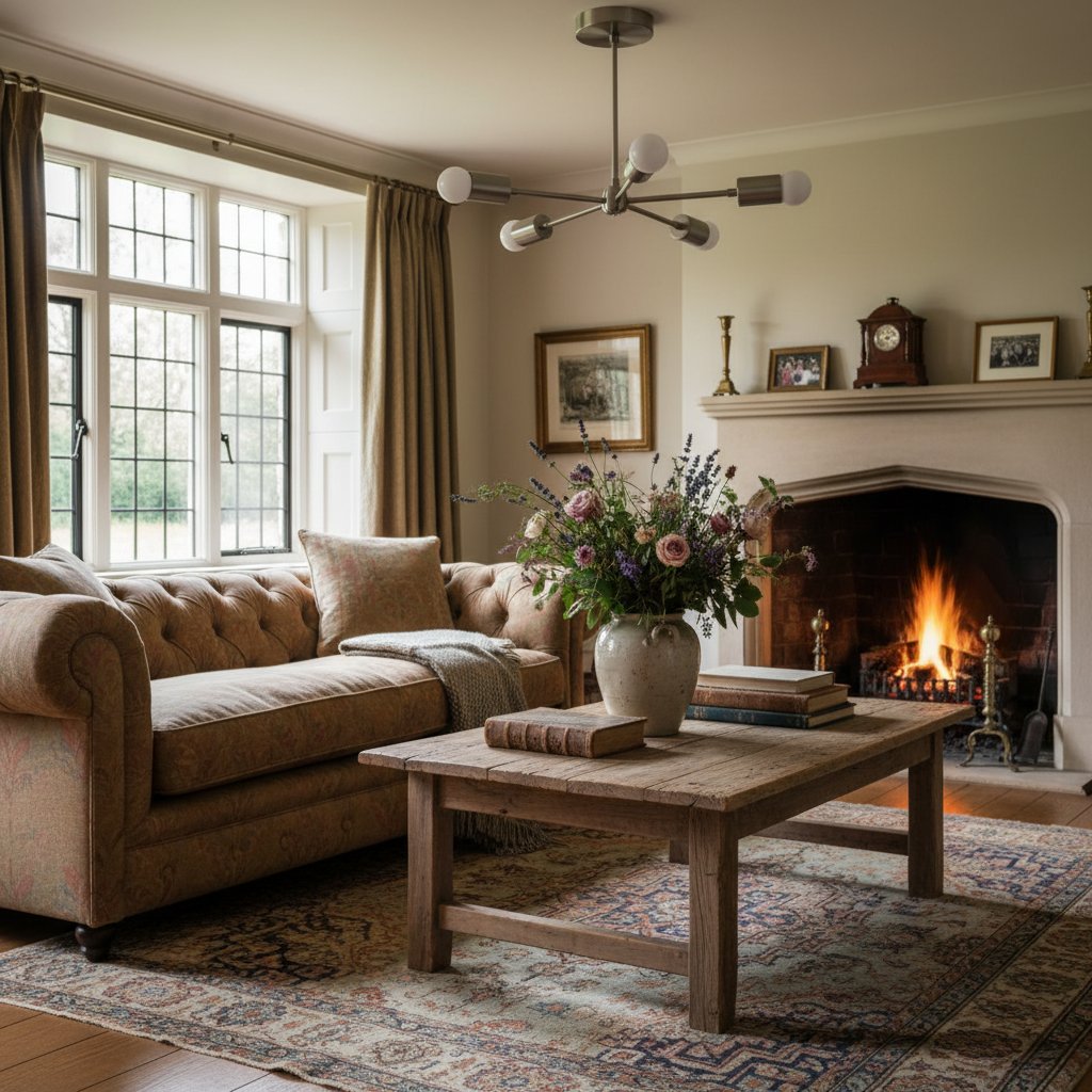 Mobilux Line Mid-Century Gold Sputnik Kronleuchter – Halbeinbau geometrische Messingleuchte | Esilora