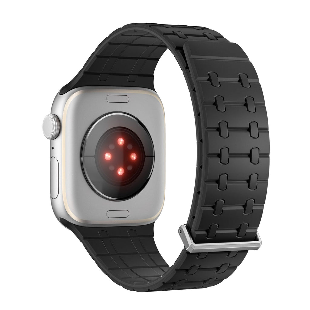 Bracelet magnétique en silicone pour montre connectée - Esilora