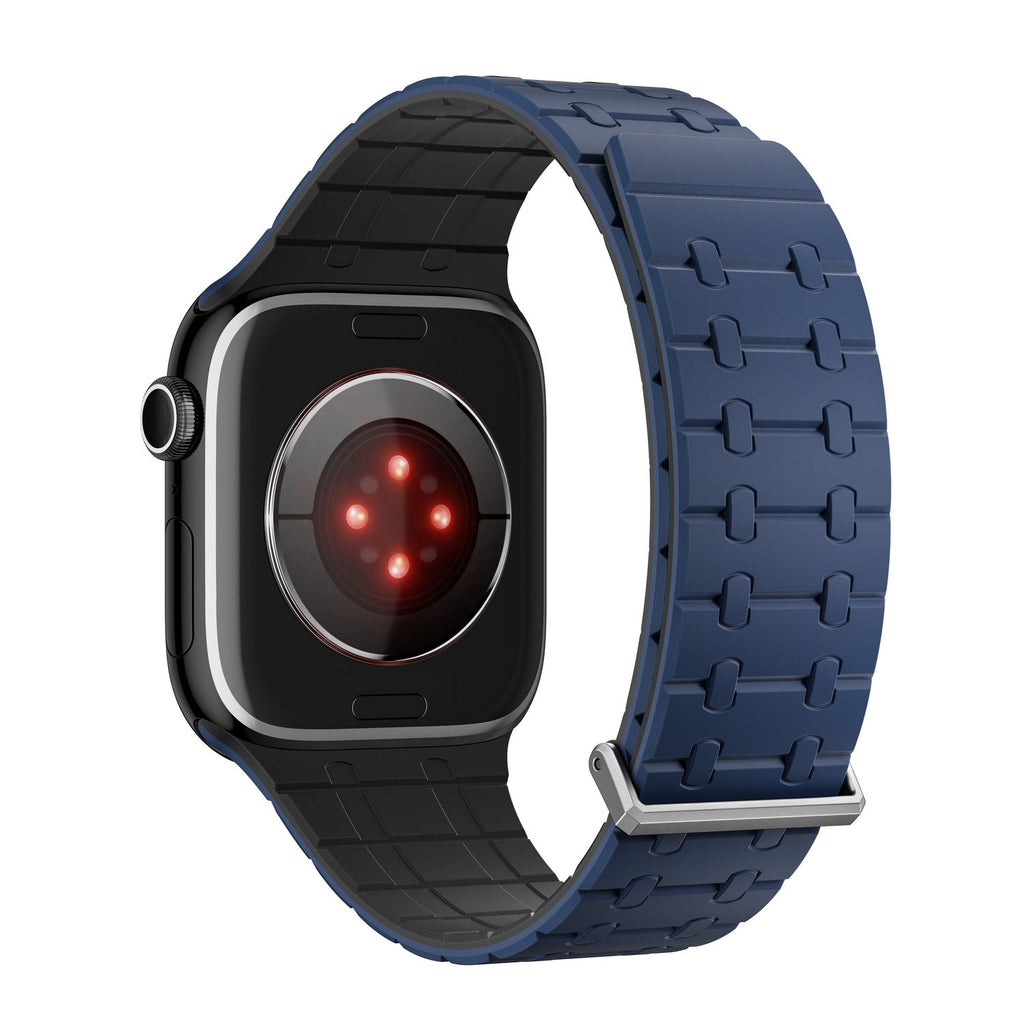 Bracelet magnétique en silicone pour montre connectée - Esilora
