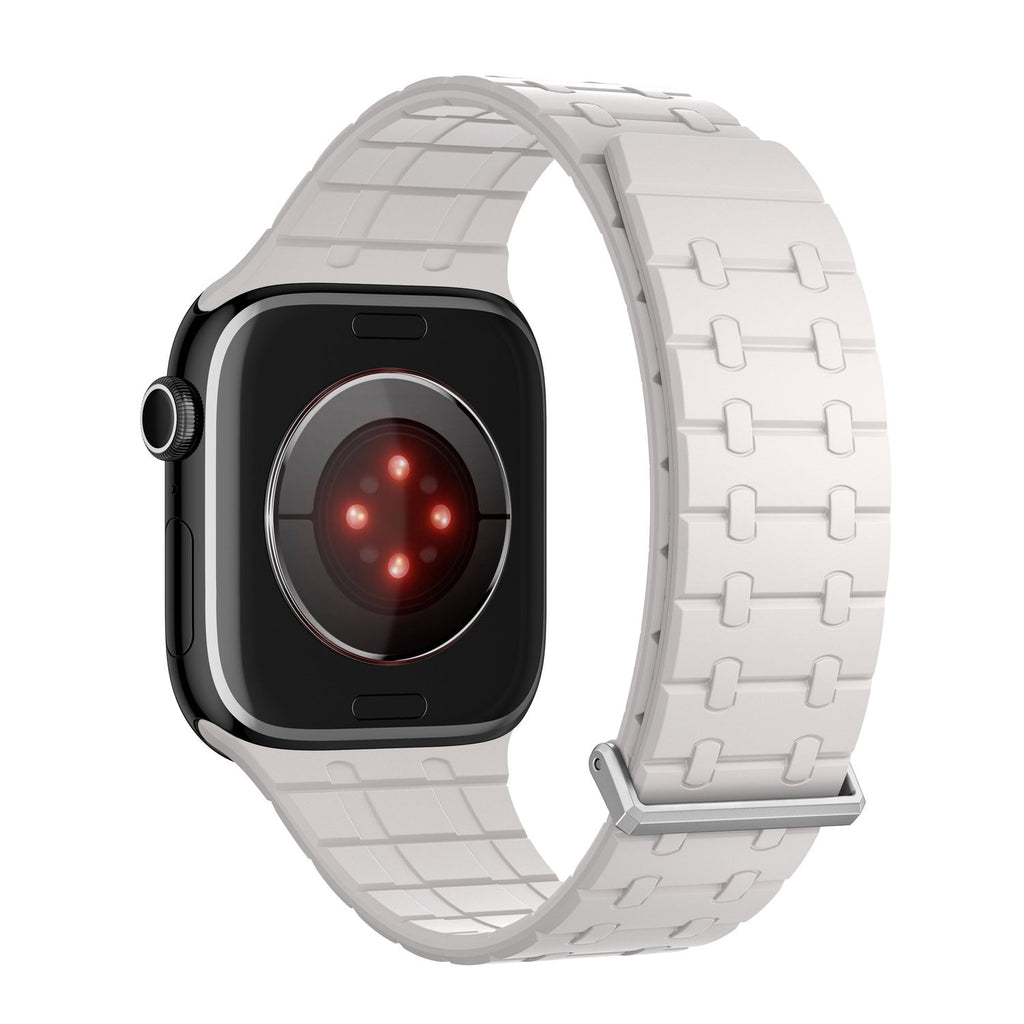 Bracelet magnétique en silicone pour montre connectée - Esilora