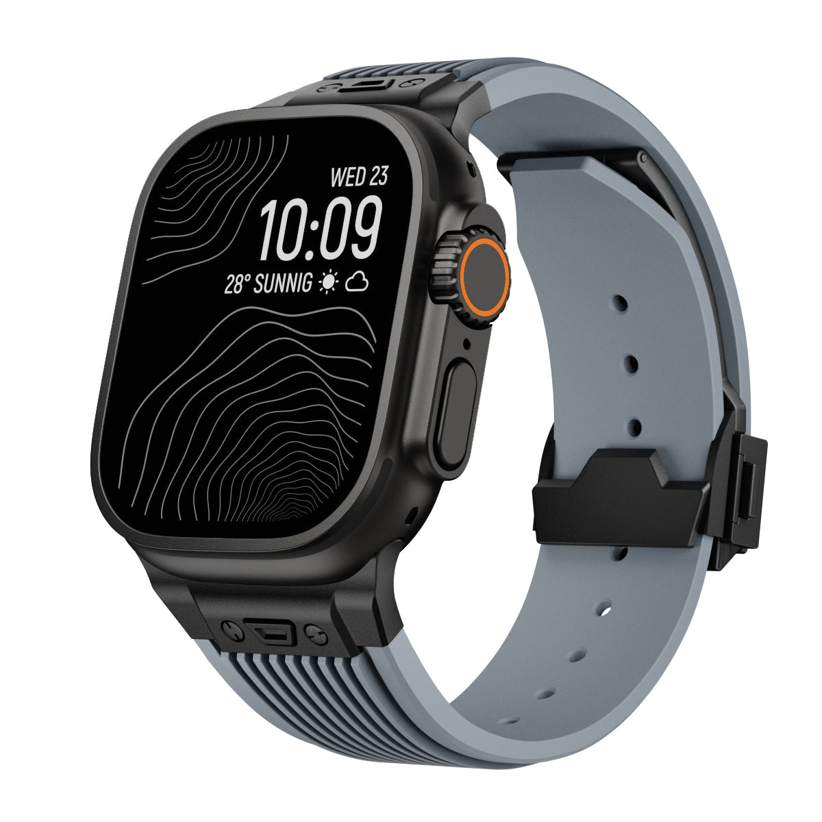 Bracelet en silicone pour Apple Watch – Design élégant et épuré - Esilora