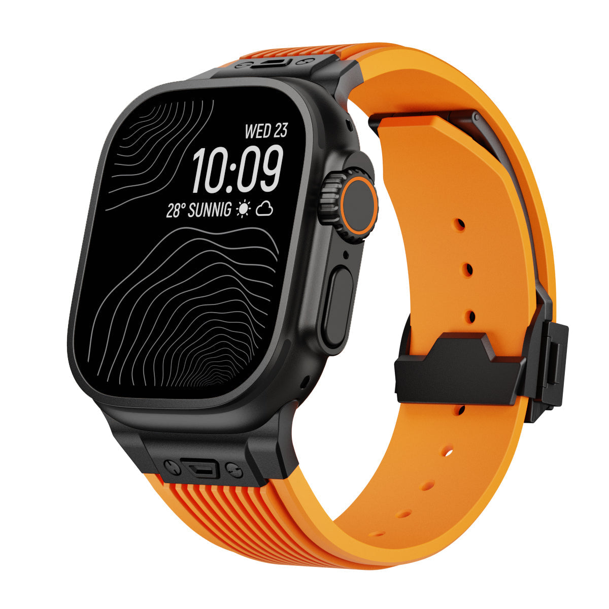 Bracelet en silicone pour Apple Watch – Design élégant et épuré - Esilora