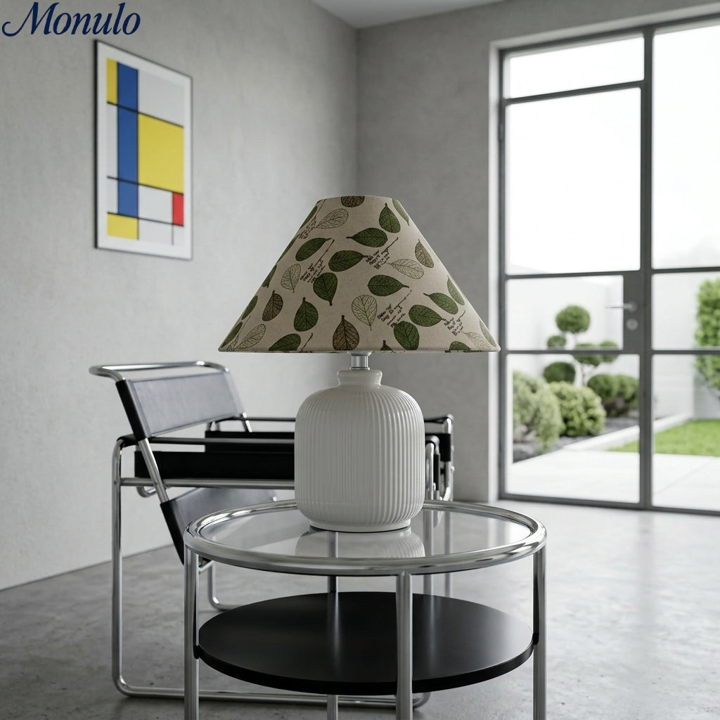 Evergreen Floral Table Lamp – Modern Minimalist Decorative Ambient Lighting for Living Room | Esilora