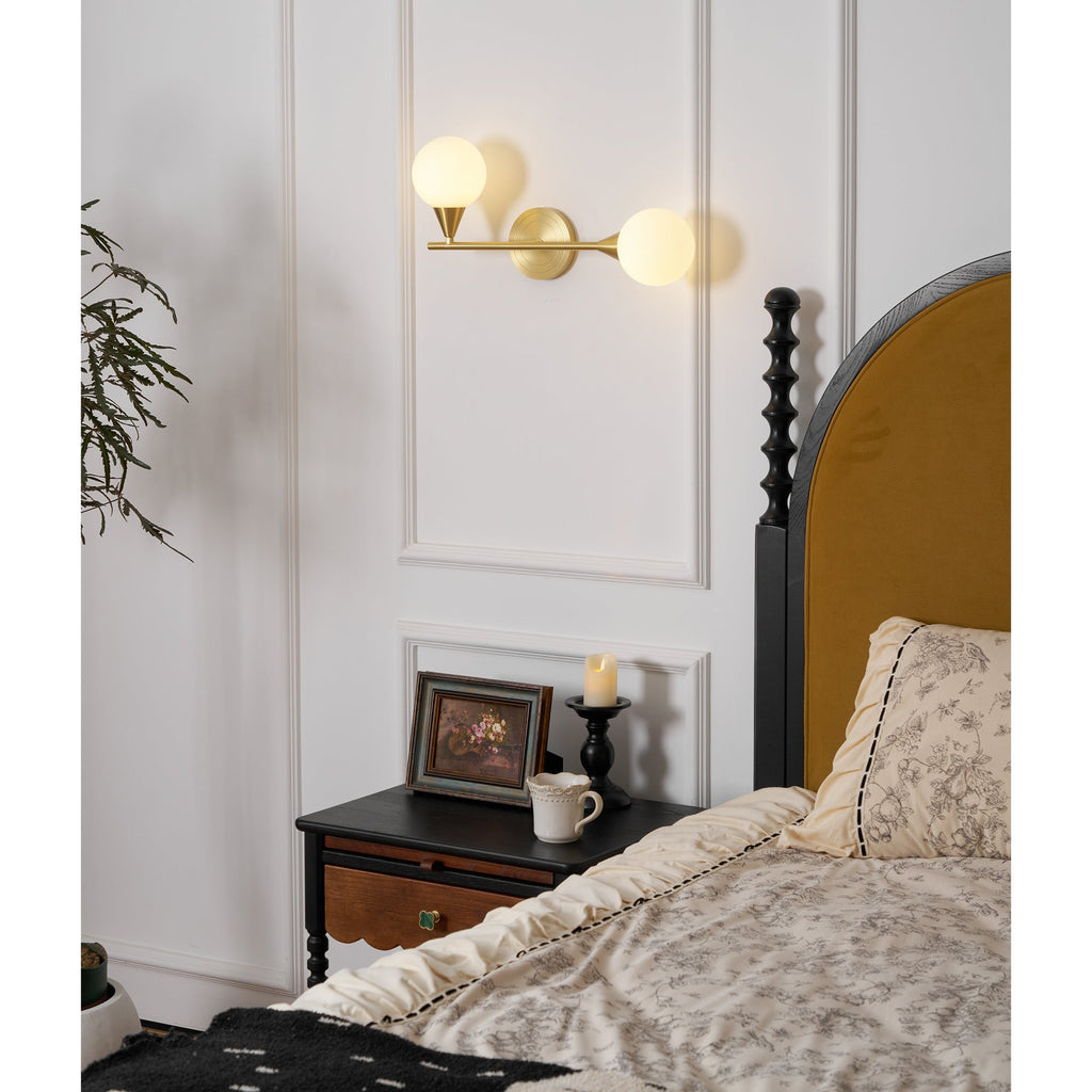Applique da parete Holten in ottone armato | Esilora