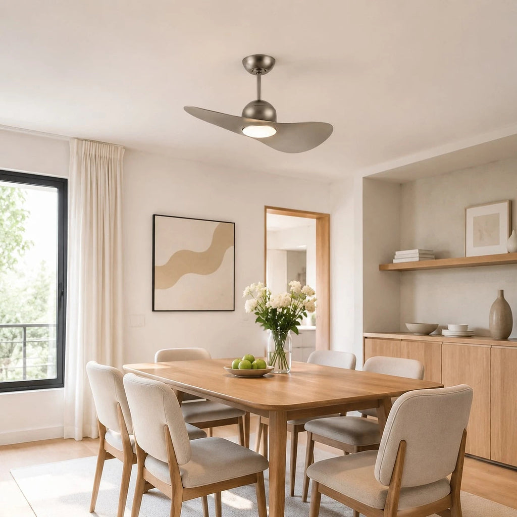 Luce per ventilatore da soffitto a due pale Hat | Esilora