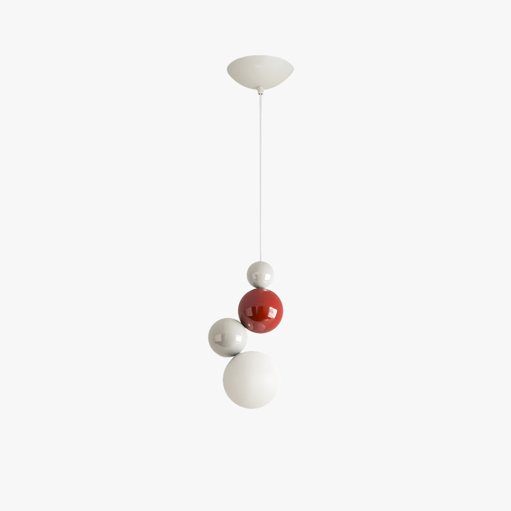 Nordic Style Globe Multicolor Pendant Lamp M35 | Esilora