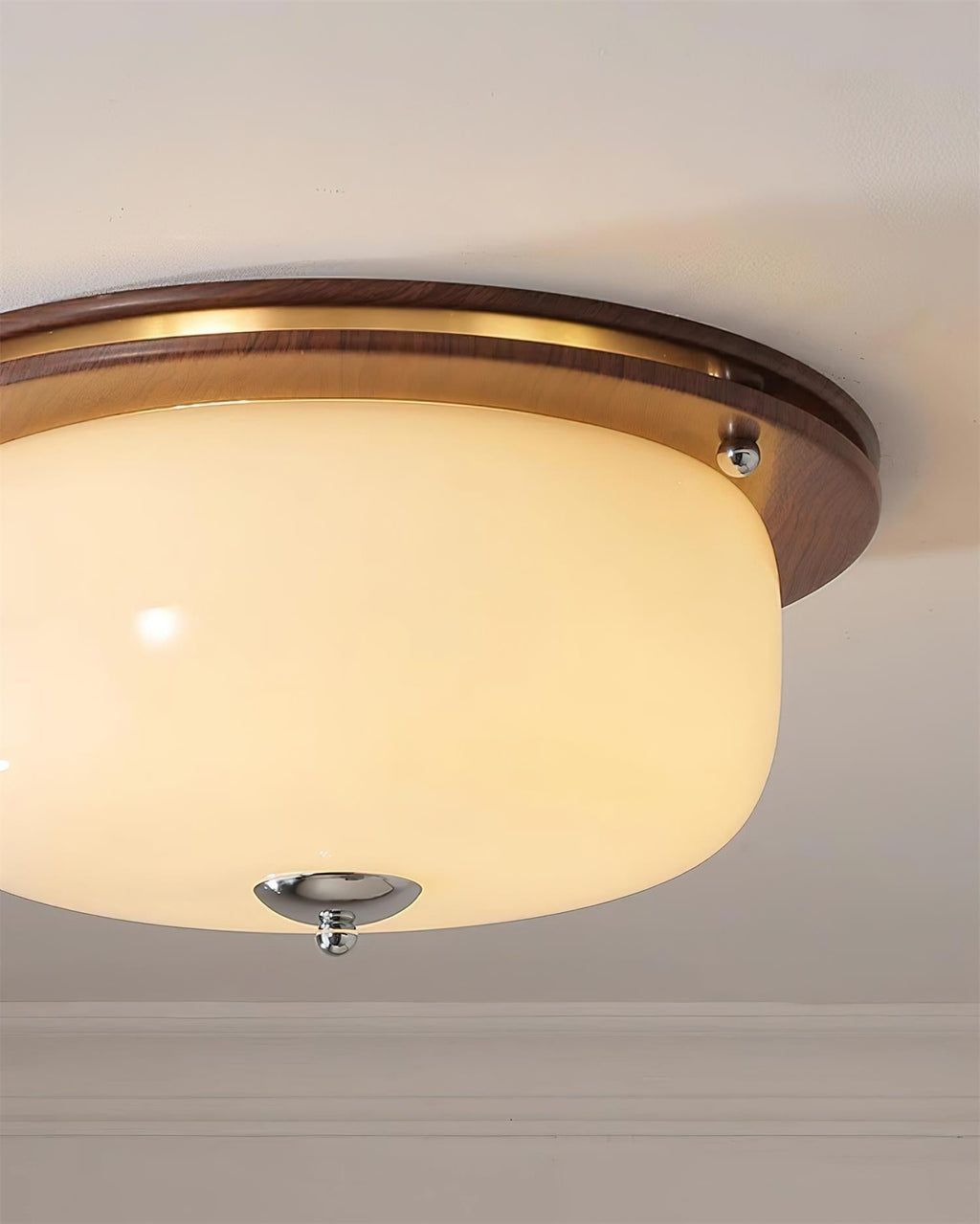 Justice Glass Ceiling Lamp | Esilora