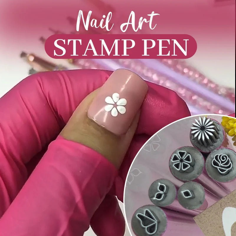 Precision Tip Nail Art Stamper Pen - Esilora