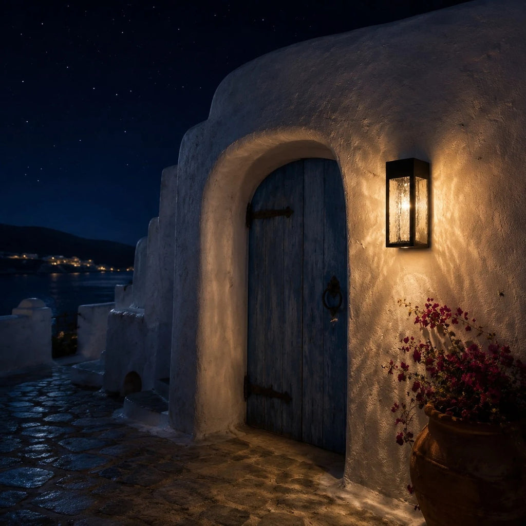 Modern Waterproof Warm LED Outdoor Wall Sconce | Esilora