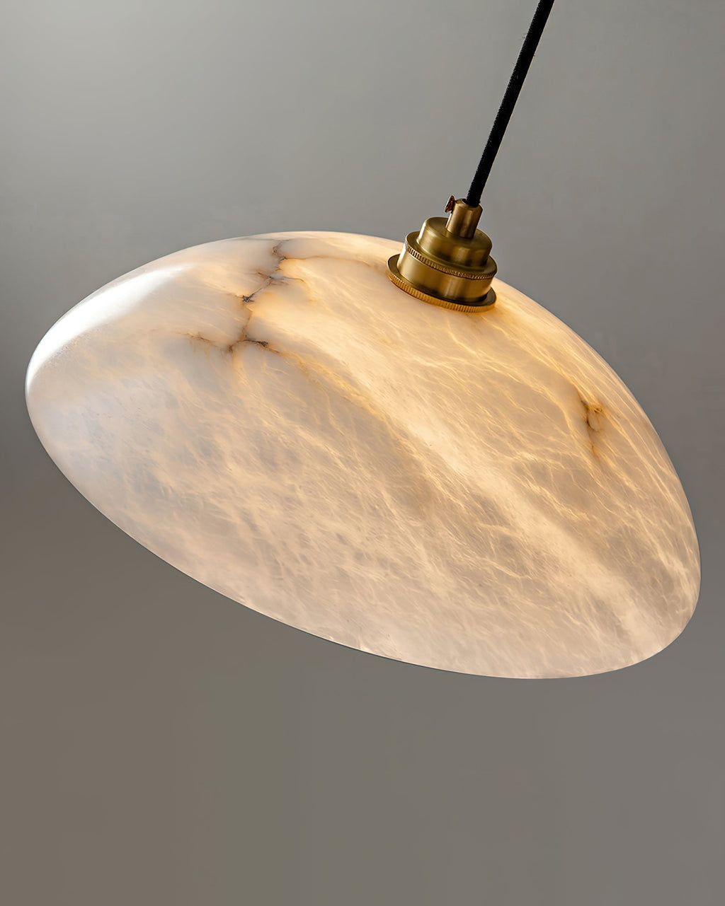 Alabaster Dome Pendant Light | Esilora