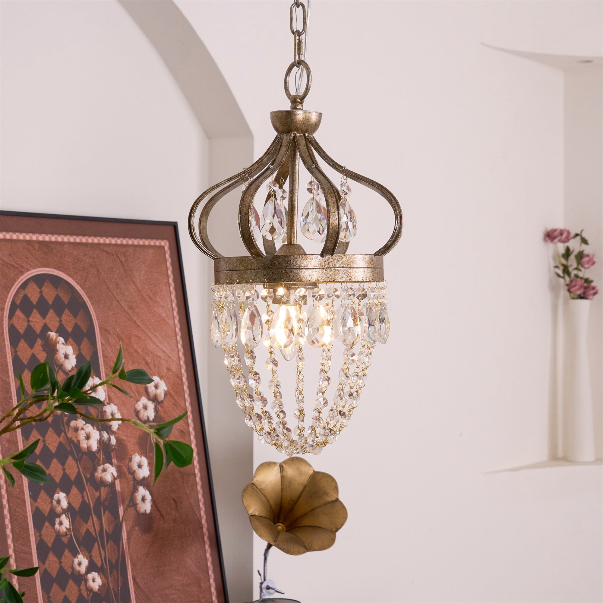 Abella Tear Drop Chandelier | Esilora