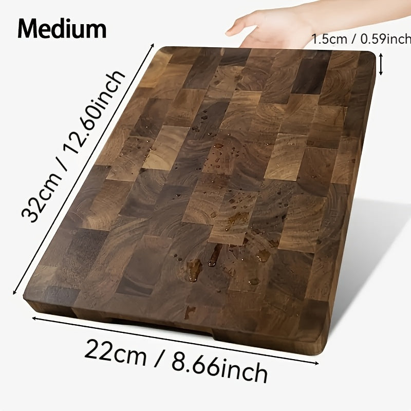 Solid Wood Cutting Board – Durable, Natural, and Kitchen-Friendly - Esilora