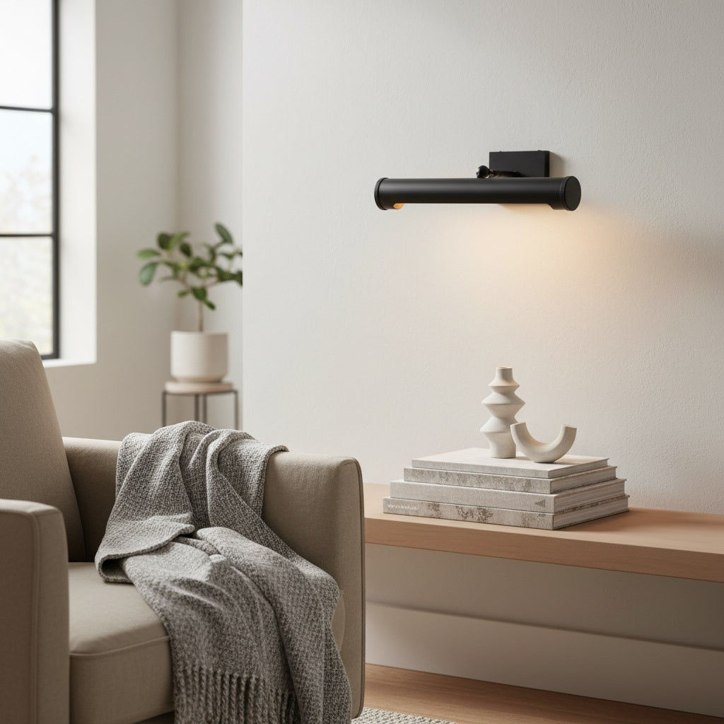 Modo Picture Light - Classic Arch Design Brass Art Light for Gallery Wall | Esilora