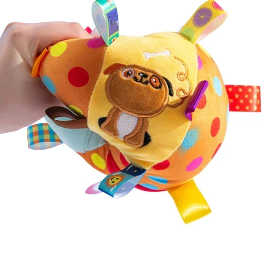 JoyBounce インタラクティブ犬用ボール - ふわふわの音が鳴るおもちゃ