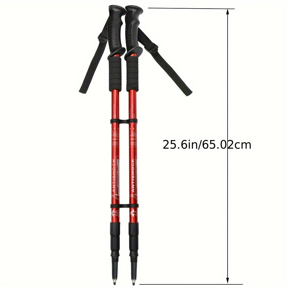 Adjustable Aluminum Trekking Poles Set