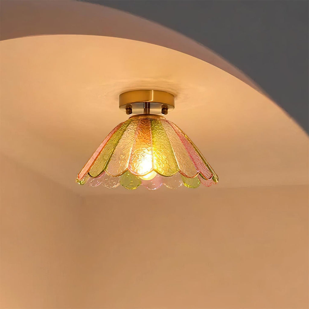 Leira-plafondlamp met rokdesign | Esilora