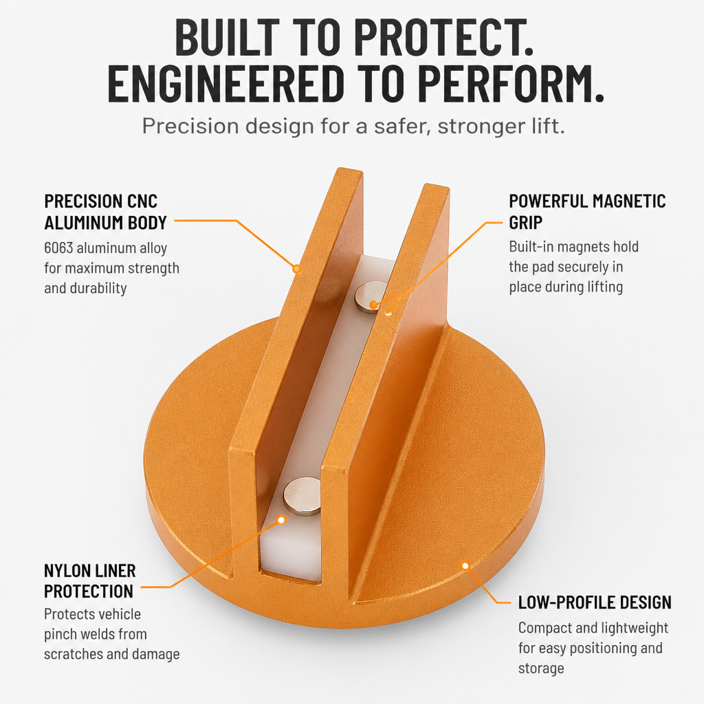 SteelGuard MagnetJack — Ανυψώσεις βράχου που προστατεύουν το όχημά σας κάθε φορά - Esilora