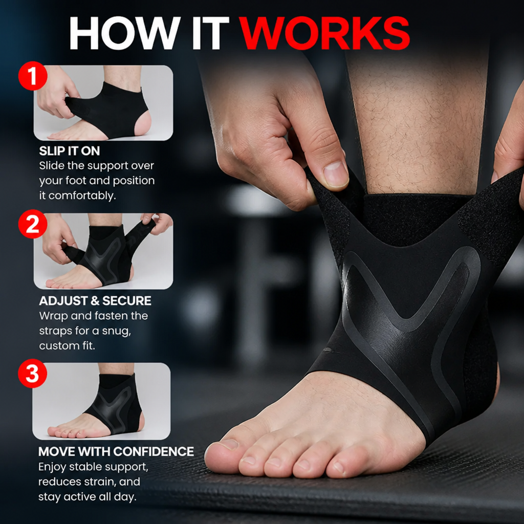 PowerStride — Feel Light, Move Free, and Crush Ankle Pain All Day Long - Esilora