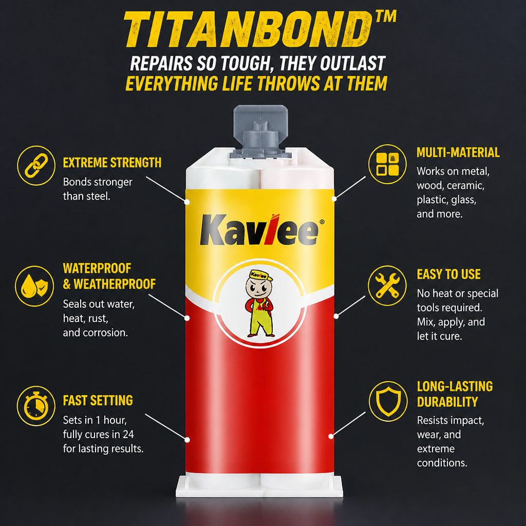 TitanBond — Repairs So Tough, They Outlast Everything Life Throws at Them - Esilora