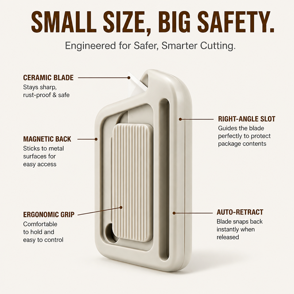 SlipSafe — Slice Fearlessly with Zero Cuts and Perfect Packages Every Time - Esilora