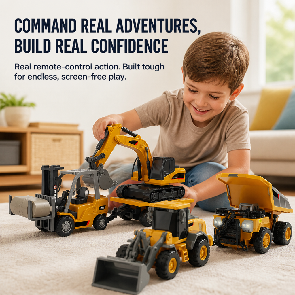 TitanRigs — הציתי את הביטחון והיצירתיות של ילדך בכל משימה בשלט רחוק - Esilora