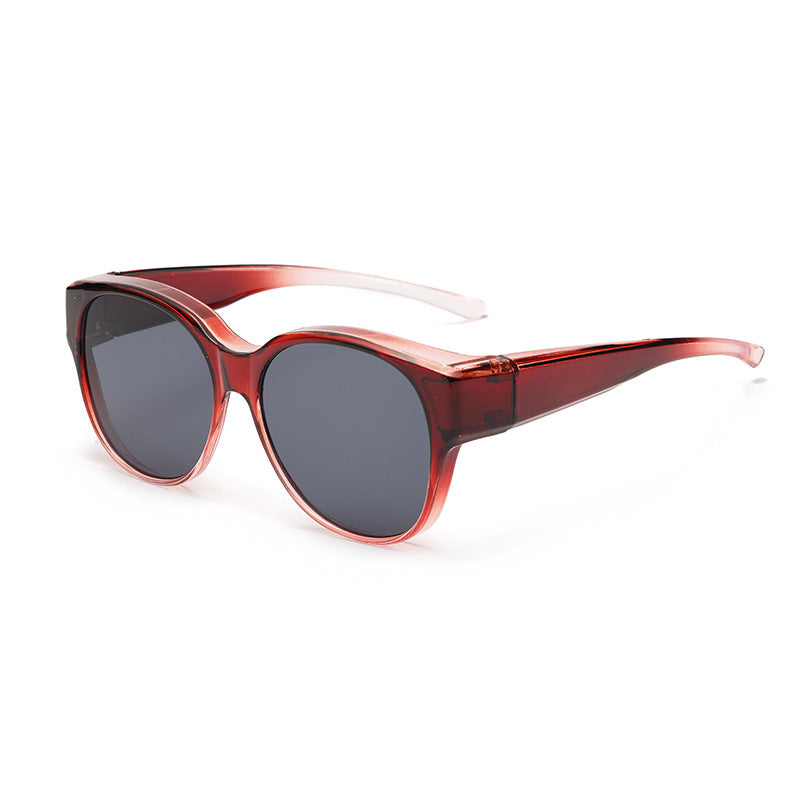 Oversized Cat-Eye Sunglasses with UV400 Polarized Lenses - Esilora