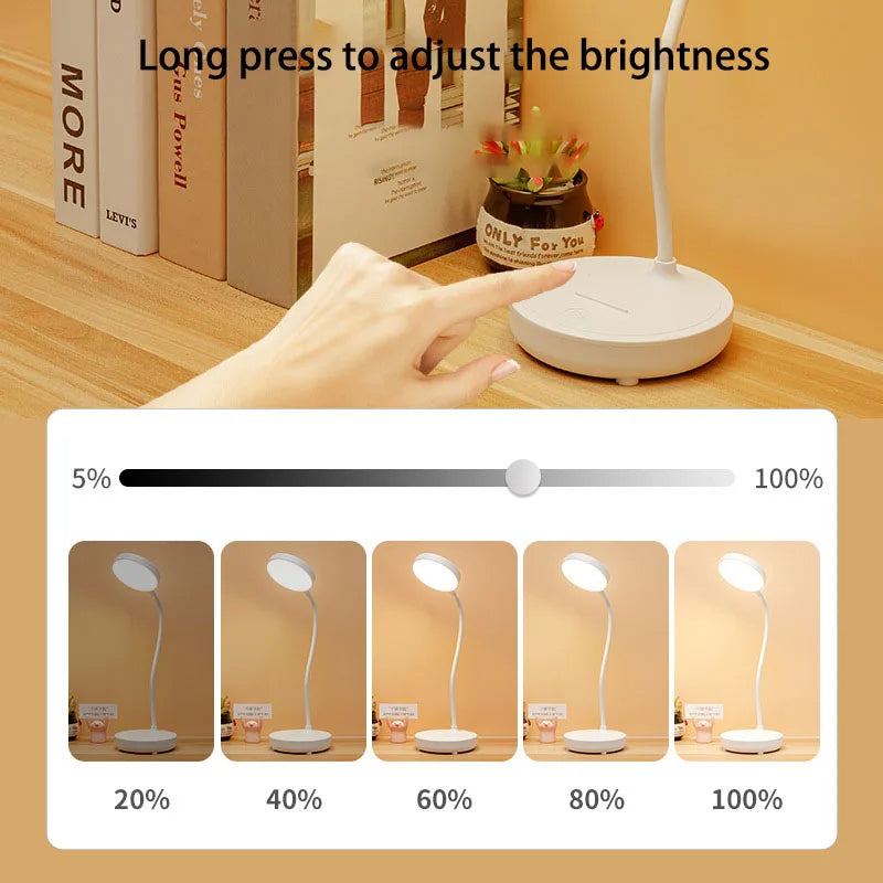 Bedside Reading Lamp With White Light For Night Reading