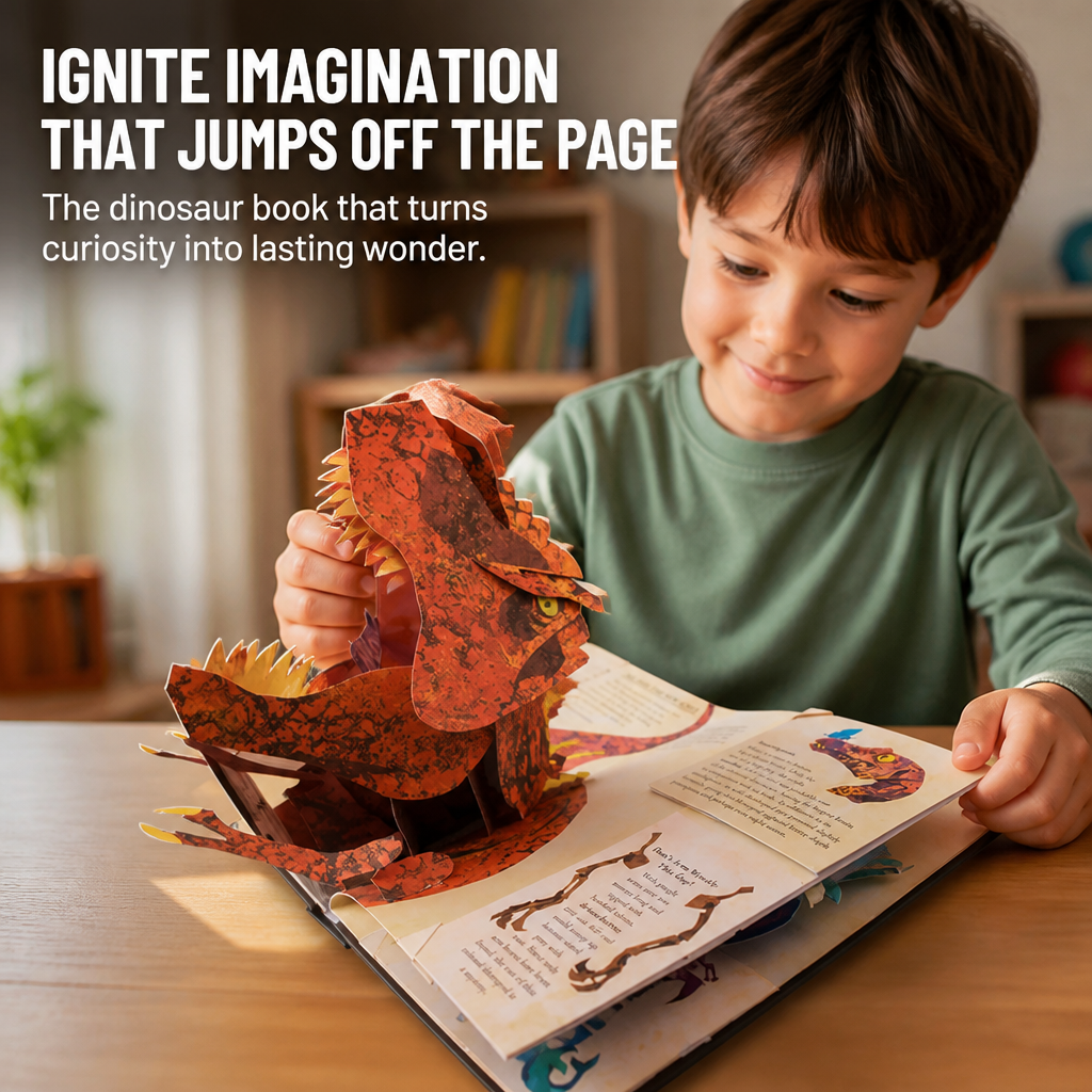 PrehistoRise — Watch Dinosaurs Leap Off the Page & Hold Their Attention for Real - Esilora