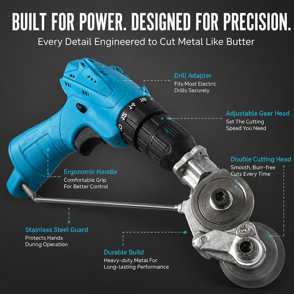 SteelSlice — Cut Metal Faster and Safer with Flawless Precision Every Time - Esilora