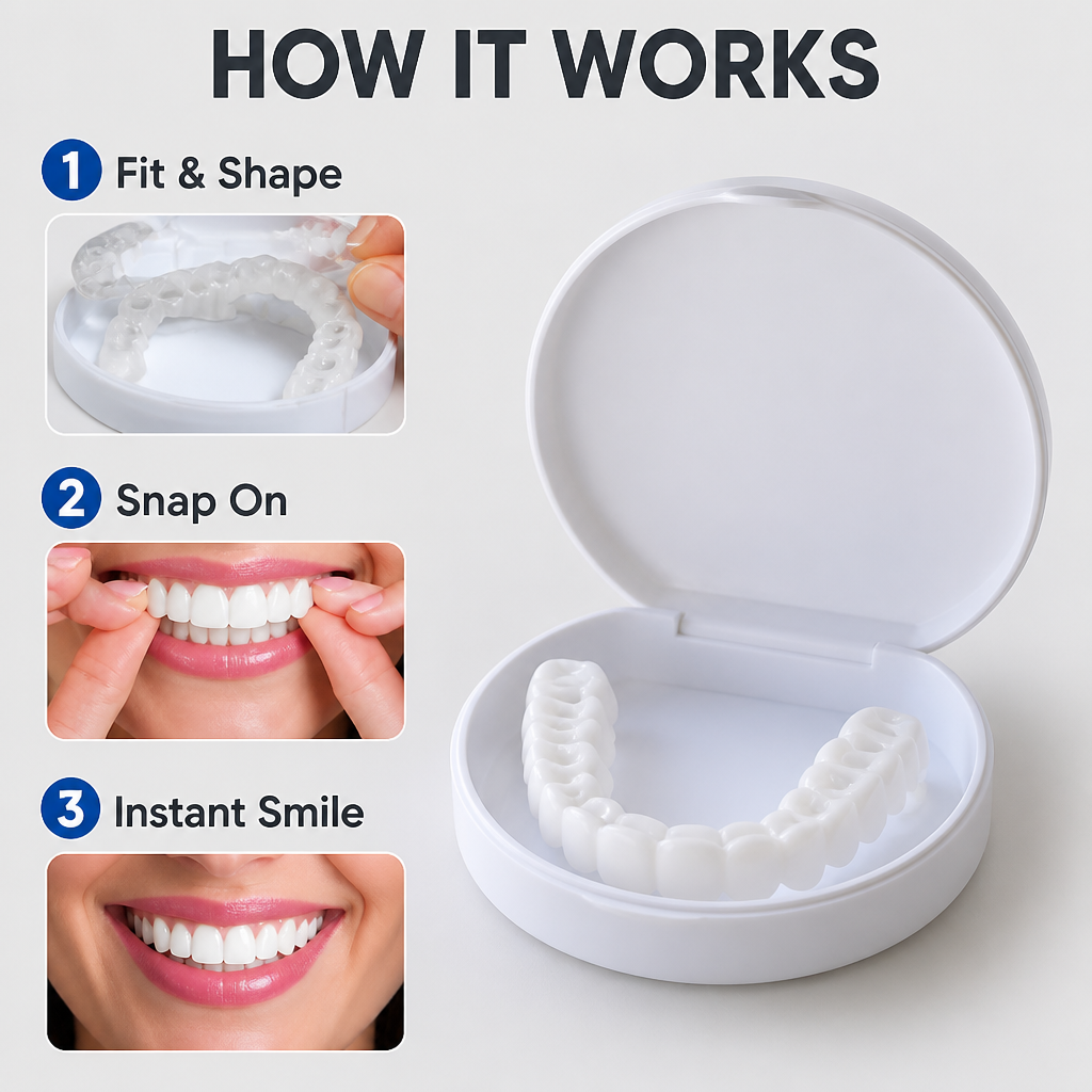SmileEase — Desbloquea al instante una sonrisa perfecta que ilumina cualquier estancia - Esilora