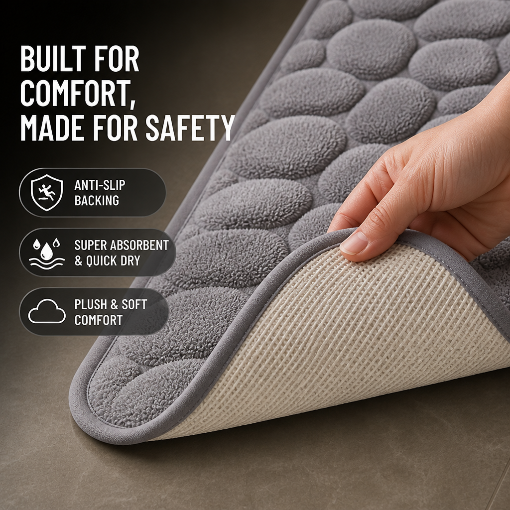 SureStep — Step Confidently on Safely Cuddled, Dry, and Slip-Free Floors - Esilora
