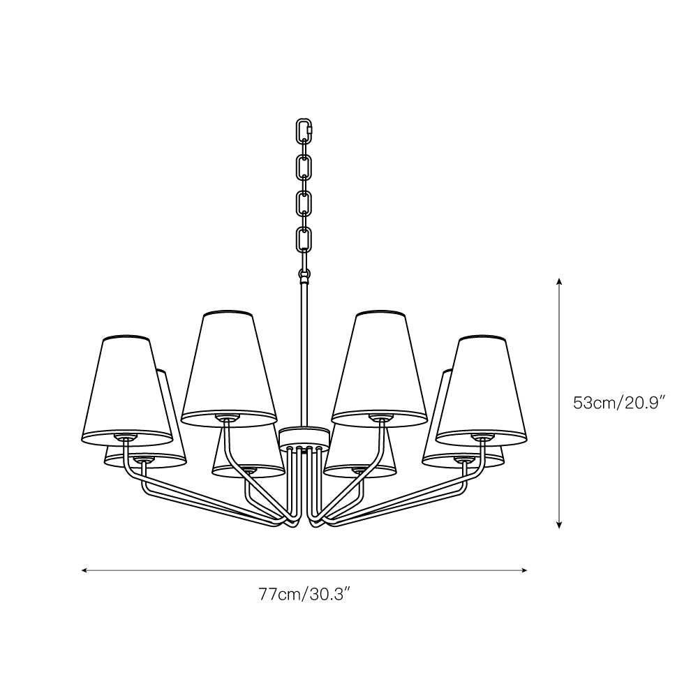 Kennedy Chandelier | Esilora