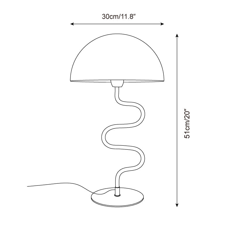 Tuija Twist Table Lamp | Esilora