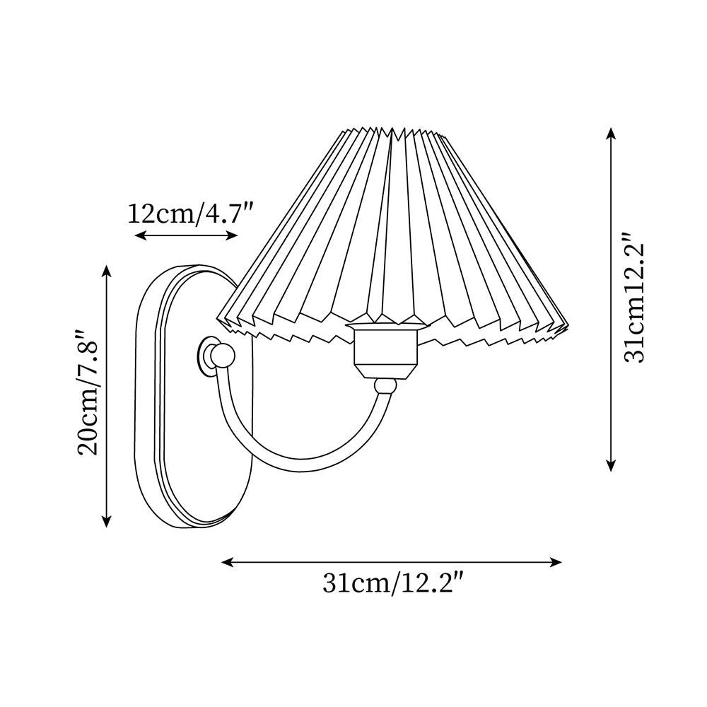 Louise Plug In Wall Lamp | Esilora
