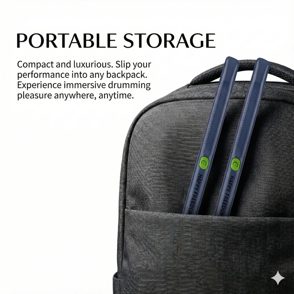 Silent Drum Experience Anywhere - Unleash Real Drumming Feel - Esilora