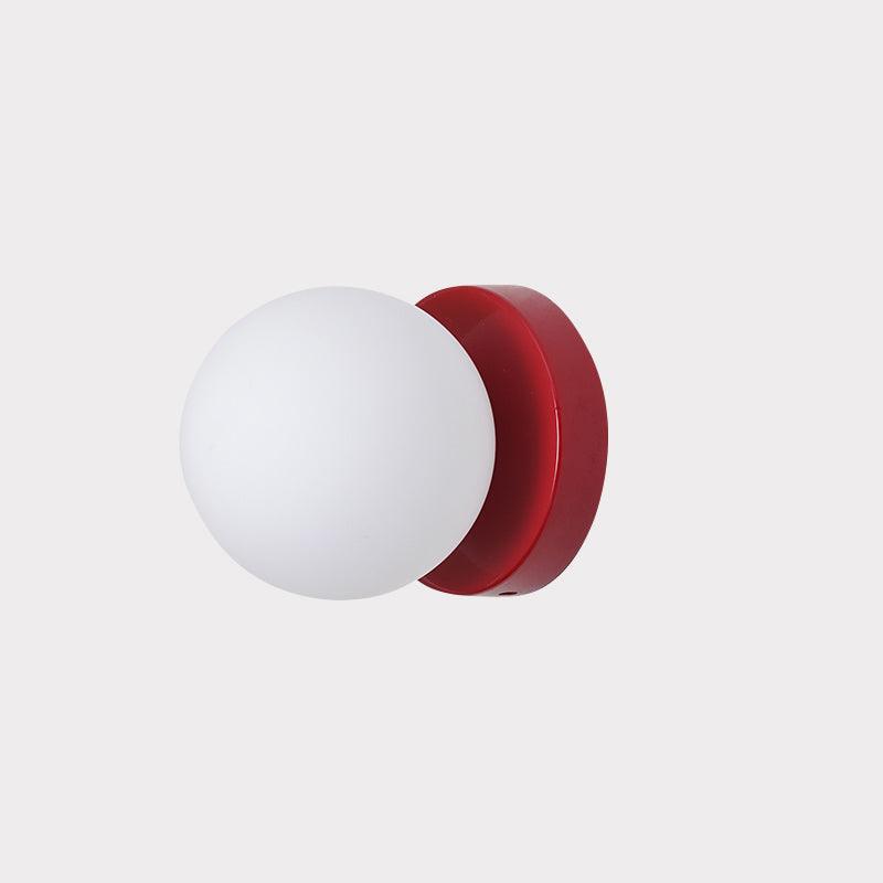 Rivolence Minimalist Fluid Modern Round Wall Sconce – Modern Indoor Accent Lighting for Bedroom or Study | Esilora