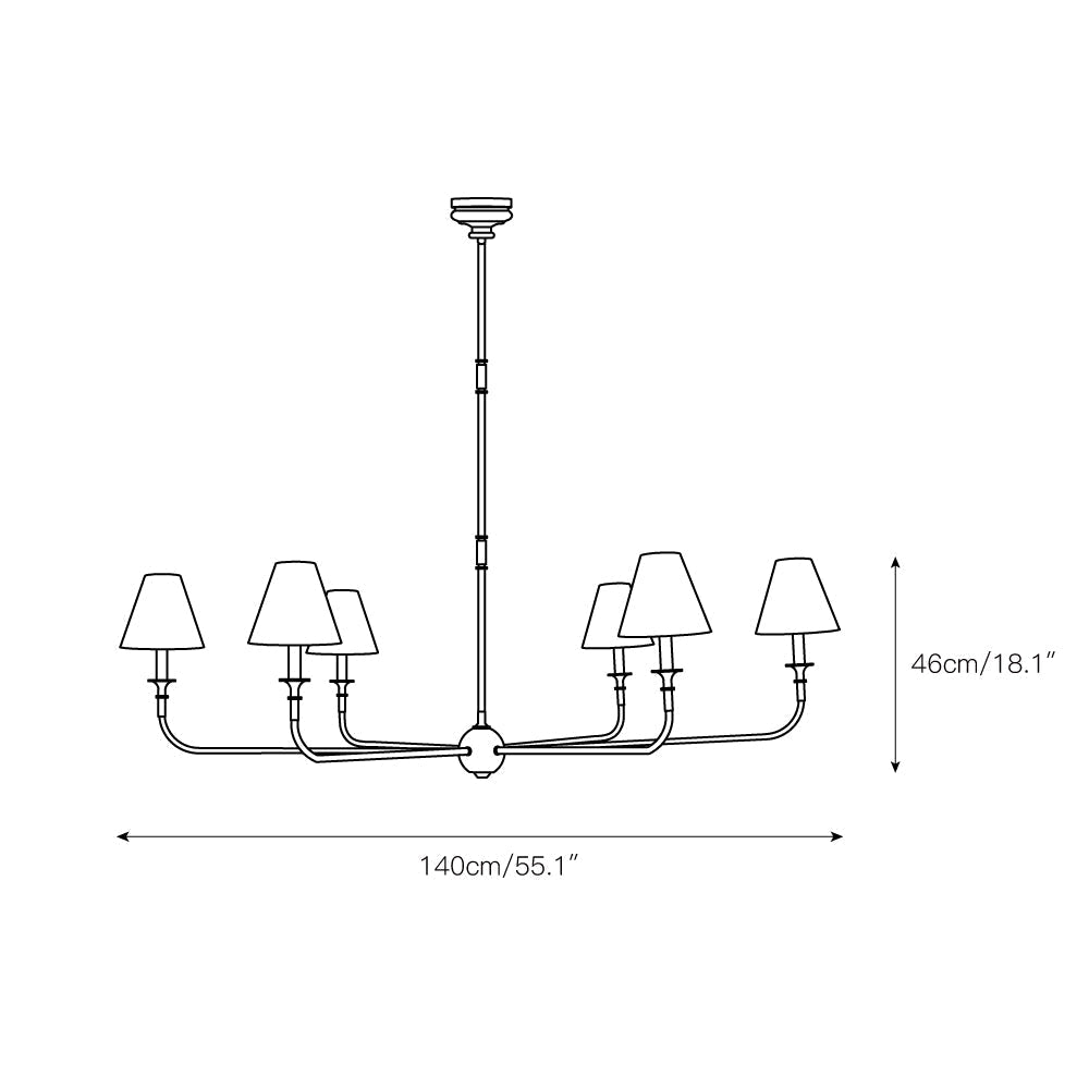 Lampadario Kairos Grande | Esilora